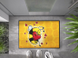 Preview: Fussmatte Bee in Love 50x75cm