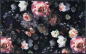 Preview: Fussmatte Night Roses 75x120cm