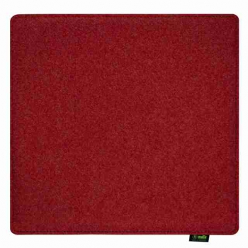 Violan Sitzkissen eckig 40x40cm, cherry-red