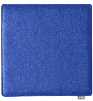 Violan Sitzkissen eckig 33x33cm darkblue