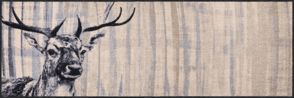 Fussmatte Hirsch Natural Deer 60x180cm